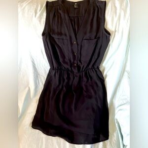 H&M Black mini dress - size 6